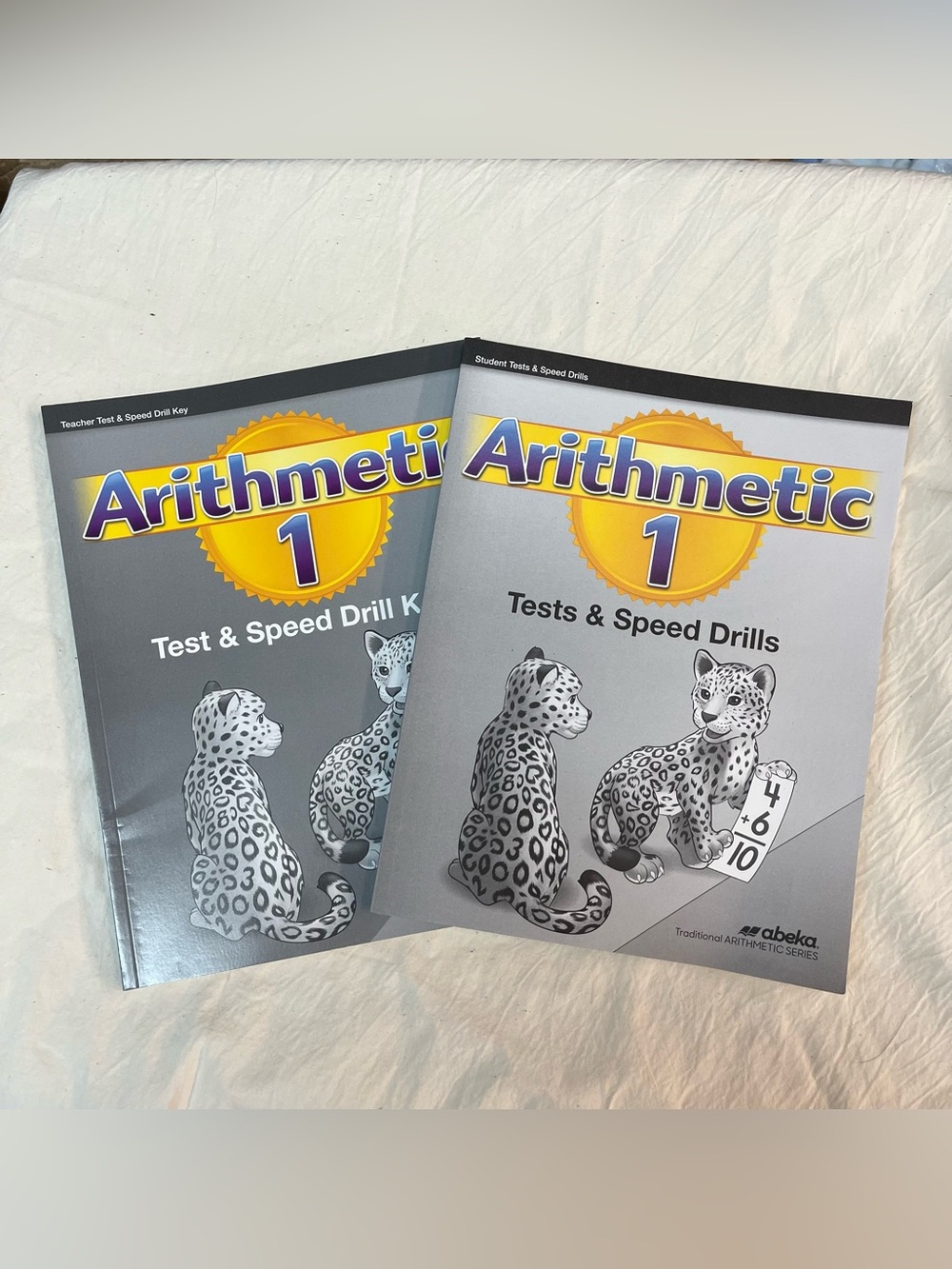 Abeka Arithmetic 1 Student Tests and Speed Drills Teacher Test Speed Key, 2 Ed.